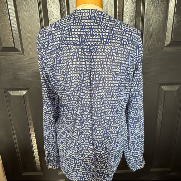 Anthropologie HD in Paris Kaveri Henley Top Size 6 - Picture 3 of 12